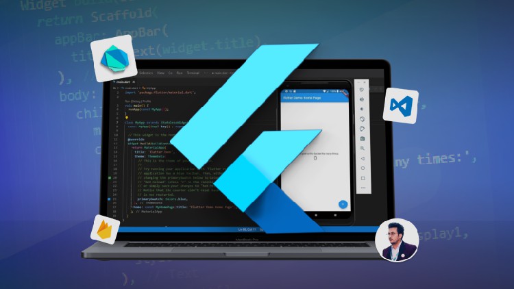 Flutter Masterclass – (Dart, Api & More)