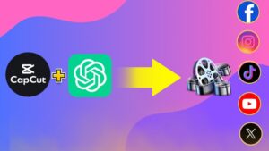 CapCut Video Edit With AI ChatGPT and Motion Cinematography