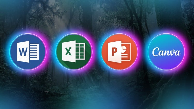 Ms Office With Canva Word Excel Powerpoint Canva All In One