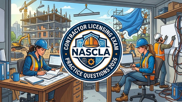 NASCLA Contractor Licensing Exam Prep 2026: Practice Tests