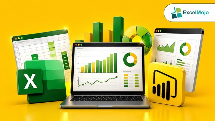Excel to Power BI Analyst Bundle: Dashboards & Analytics