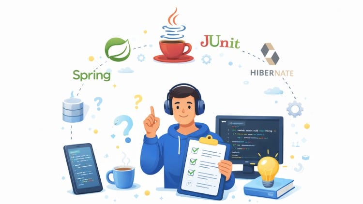 1400+ Java Developer Interview Questions Practice Exam Test