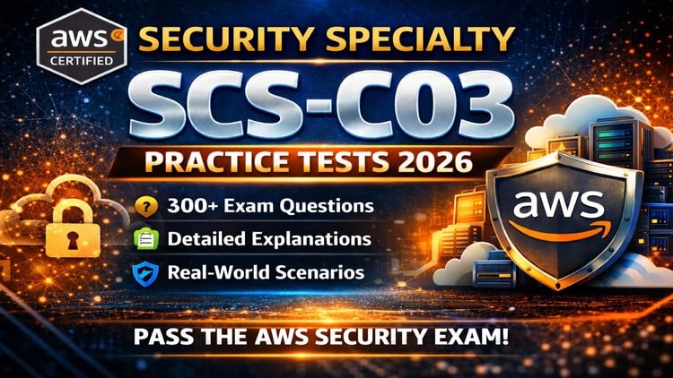 Pass AWS Security SCS-C03 Fast – 6 Full Practice Exams 2026