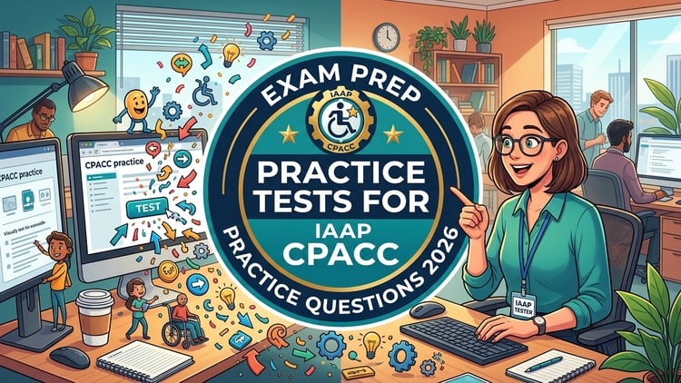 Prepare For IAAP CPACC Exam 2026 : 6 Practice Tests
