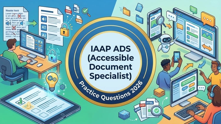Practice Test For IAAP ADS – Accessible Document Specialist