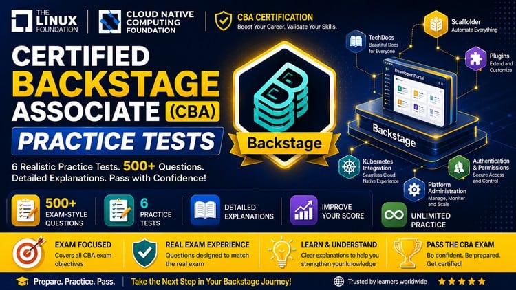 CBA – Certified Backstage Associate Practice Exams 2026