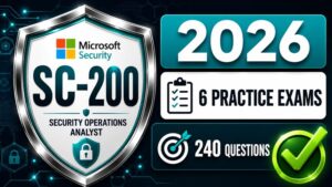 SC-200 Security Operations Analyst: 6 Practice Exams 2026