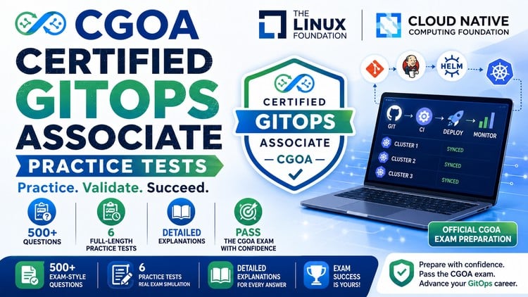 CGOA – Certified GitOps Associate Practice Exams [NEW 2026]