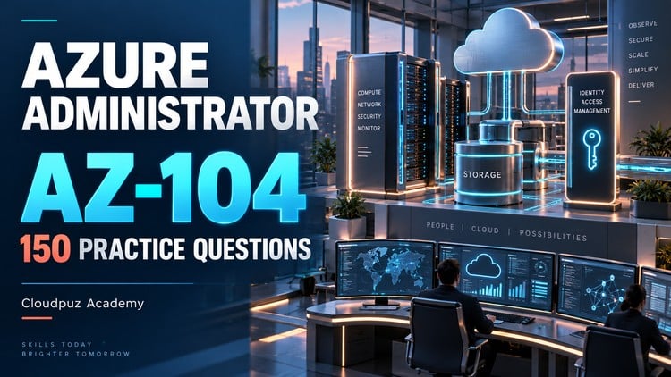 Azure Administrator AZ-104: 150 Practice Questions