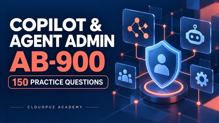 Copilot & Agent Admin AB-900: 150 Practice Questions
