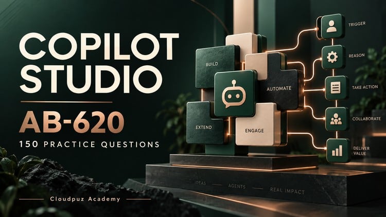 Copilot Studio AB-620: 150 Practice Questions