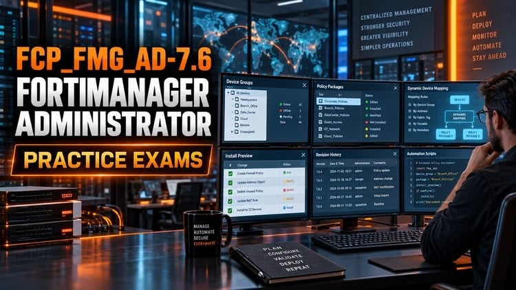 FCP_FMG_AD-7.6 FortiManager 7.6 Administrator Practice Exams