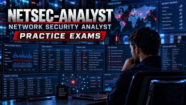 NETSEC-ANALYST Network Security Analyst Practice Exams